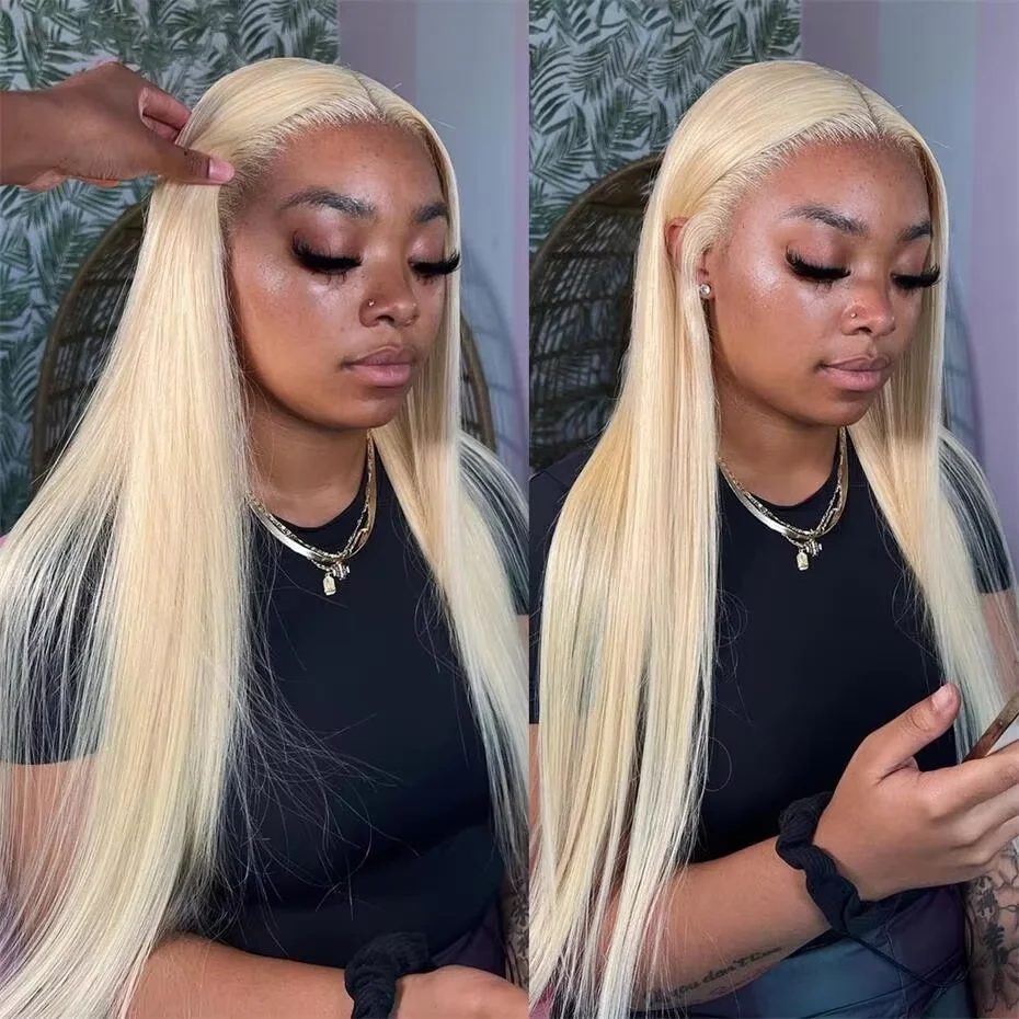 13x6 Teal Ocean Blue Lace Front Wig Human Hair Body Wave 613 Blonde Lace Frontal Wig Preplucked Mint Green Color Human Hair Wigs - Image 7