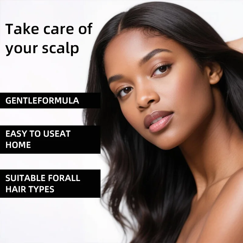 Keratin Deep Repair Shampoo, gentle formula suitable for all hair types, easy at-home care for smooth, shiny, and strong roots. - Image 3