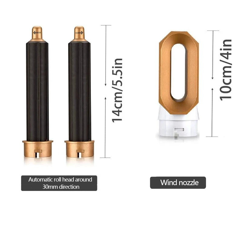 5-in-1 Hair Dryer Styling Set Professional Home Styling Tools Curling Iron Hot Air Comb Straightener Multifunctional Hair Salon - Image 4