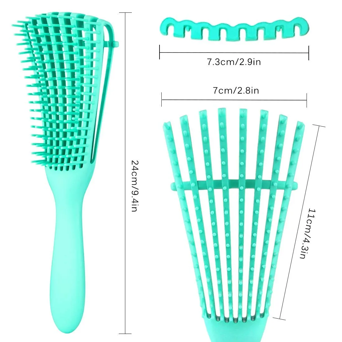 Hair Brush for Women's Afro America/African Hair Textured 3a to 4c Kinky Wavy/Curly/Coily/Wet/Dry/Oil/Thick/Long Hair - Image 5