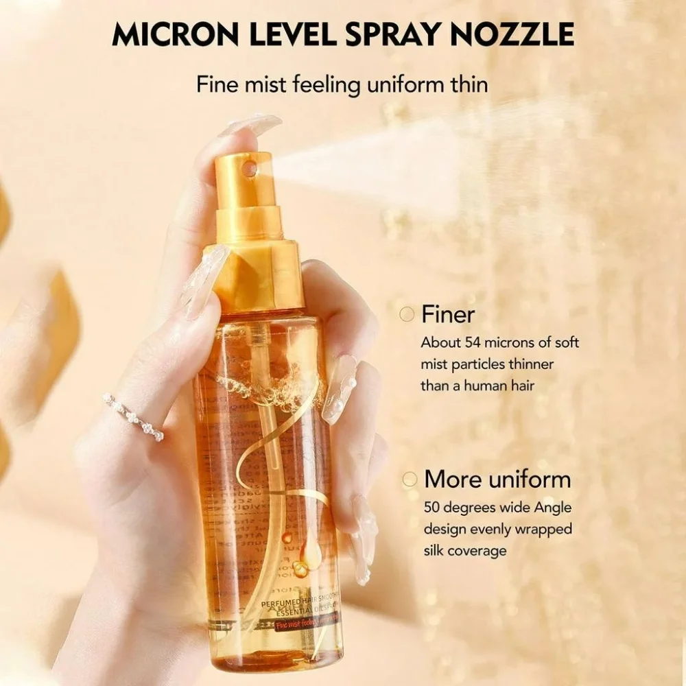 Hair Care Essential Oil Spray, Nourishing & Repair, Smooth Shiny Finish, Long-Lasting Fragrance, Easy Use for All Hair Types - Image 5