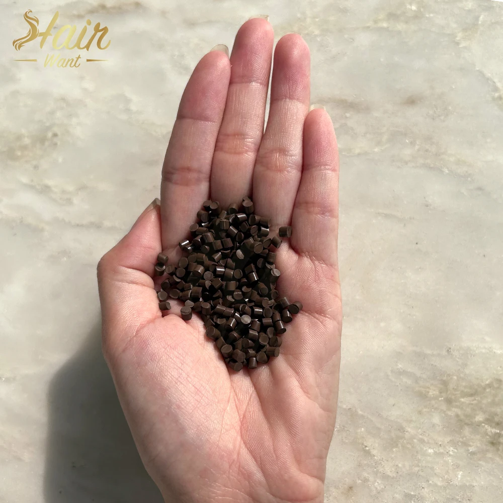 Hair Want Italian Keratin Glue Grain Hair Extension Fusion Keratin Glue Beads For I tip Hair Extension Granule Beads Making Tool - Image 4
