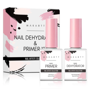 Nail Prep Dehydrator and Primer: Quick Dry Hema-Free Gel Polish Acid-Free Bond Primer Natural Dehydrator Acrylic Powder Supplies