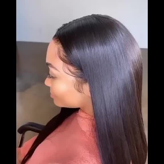 Brazilian Straight Human Hair Bundles Virgin Human Hair Can Be Dyed Can Be Bleached Double Weft Unprocessed Straight Extensions Natural Black Color For Women - Image 12