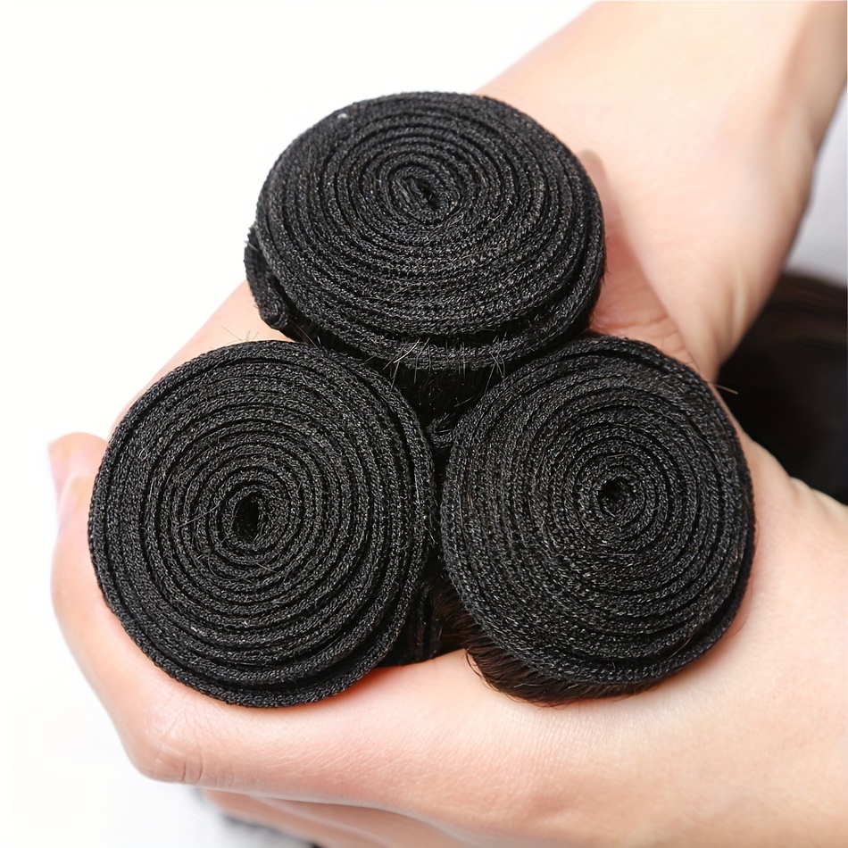3pcs Natural Body Wave Human Hair Bundles - 10A Vietnamese Virgin Hair, Unprocessed, Natural Color, for Women, Body Wave Extensions, Hair Bundles, Hair - Image 10
