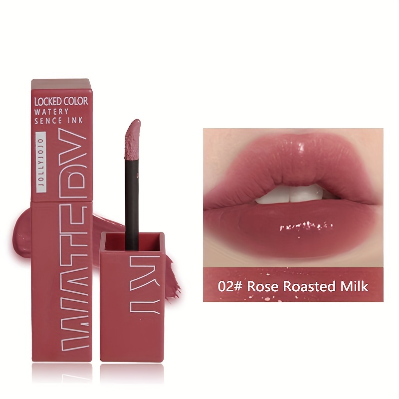 Color-holding Lip Gloss Watery Light Mirror Surface Does Not Stick To Cup Lip Gloss Hydrating And Moisturizing Valentine's Day Gifts - Image 6