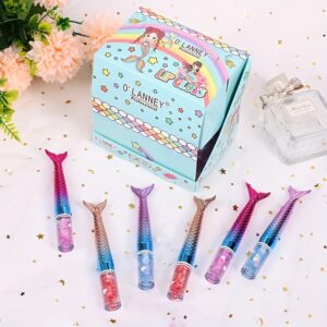 Mermaid Color Changing Lip Gloss, Moisturizing And No Discolored Lip Stain, Lightweight Lustrous Dewy Texture Lip Glaze Valentine’s Day Gifts