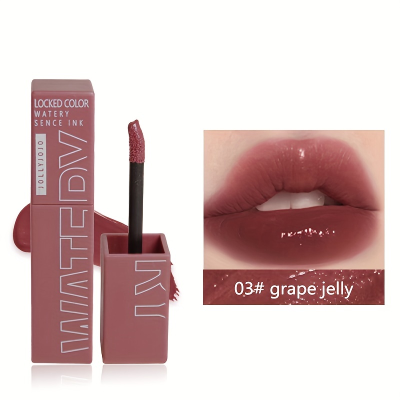 Color-holding Lip Gloss Watery Light Mirror Surface Does Not Stick To Cup Lip Gloss Hydrating And Moisturizing Valentine's Day Gifts - Image 8