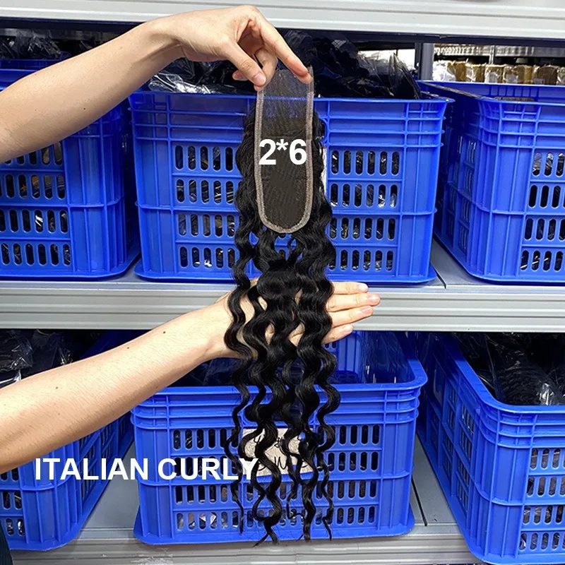 Hd Lace Closure 2x6 Lace Human Hair Closure for Women 20 Inch 100% Unprocessed Remy Pre Plucked with Baby Hair Natural Color - Image 13