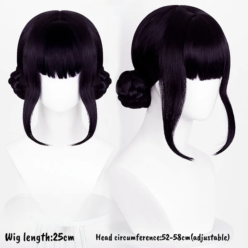 Movie Kpop Anime Cosplay Wigs Purple Black Red Long Hair Heat Resistant Synthetic Wigs Carnival Props - Image 6