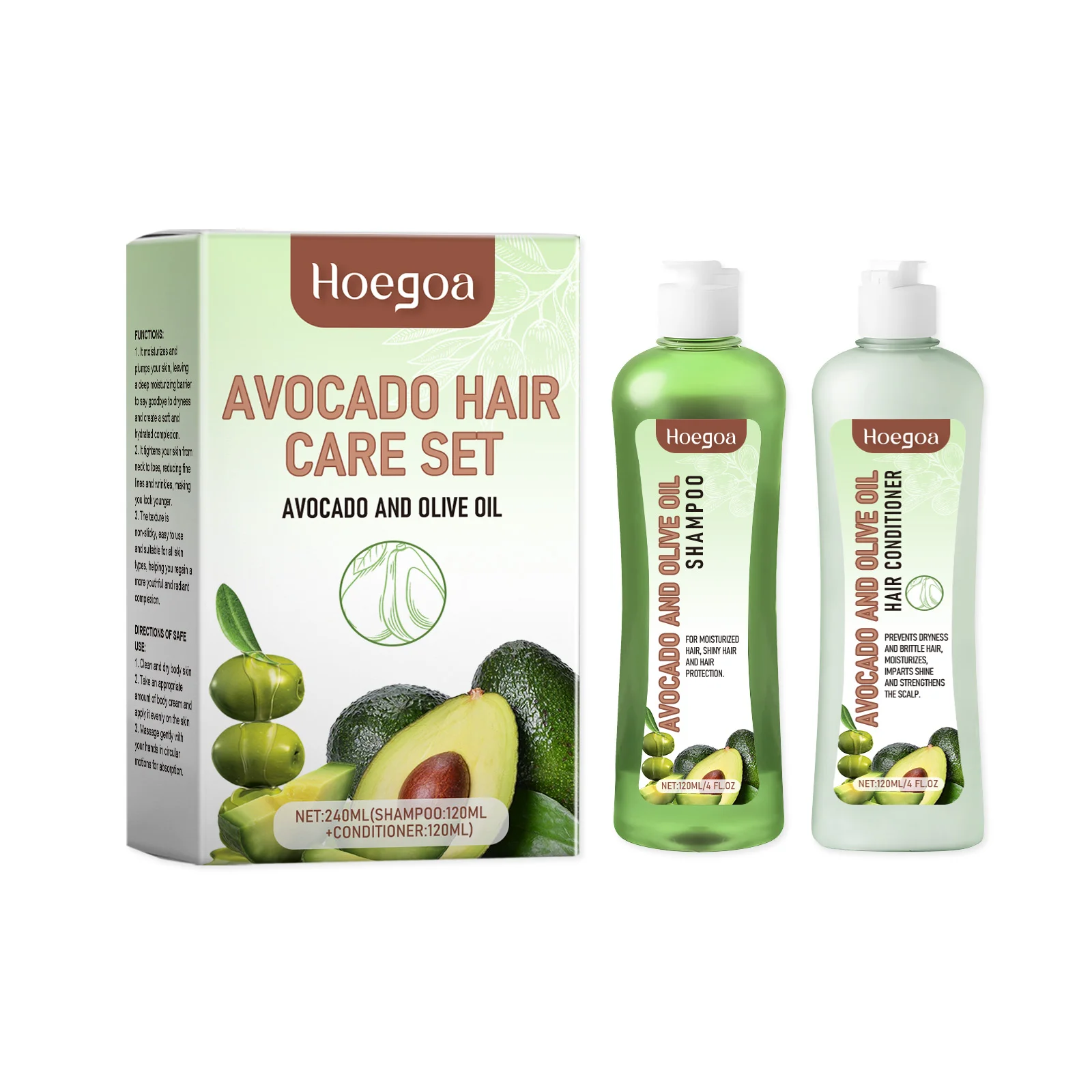 Hair Growth Shampoo Conditioner Set Repairing Strengthen Root Deep Nourish Anti Frizzy Dry Hair Oil Control Smoothing Hair Care - Image 8