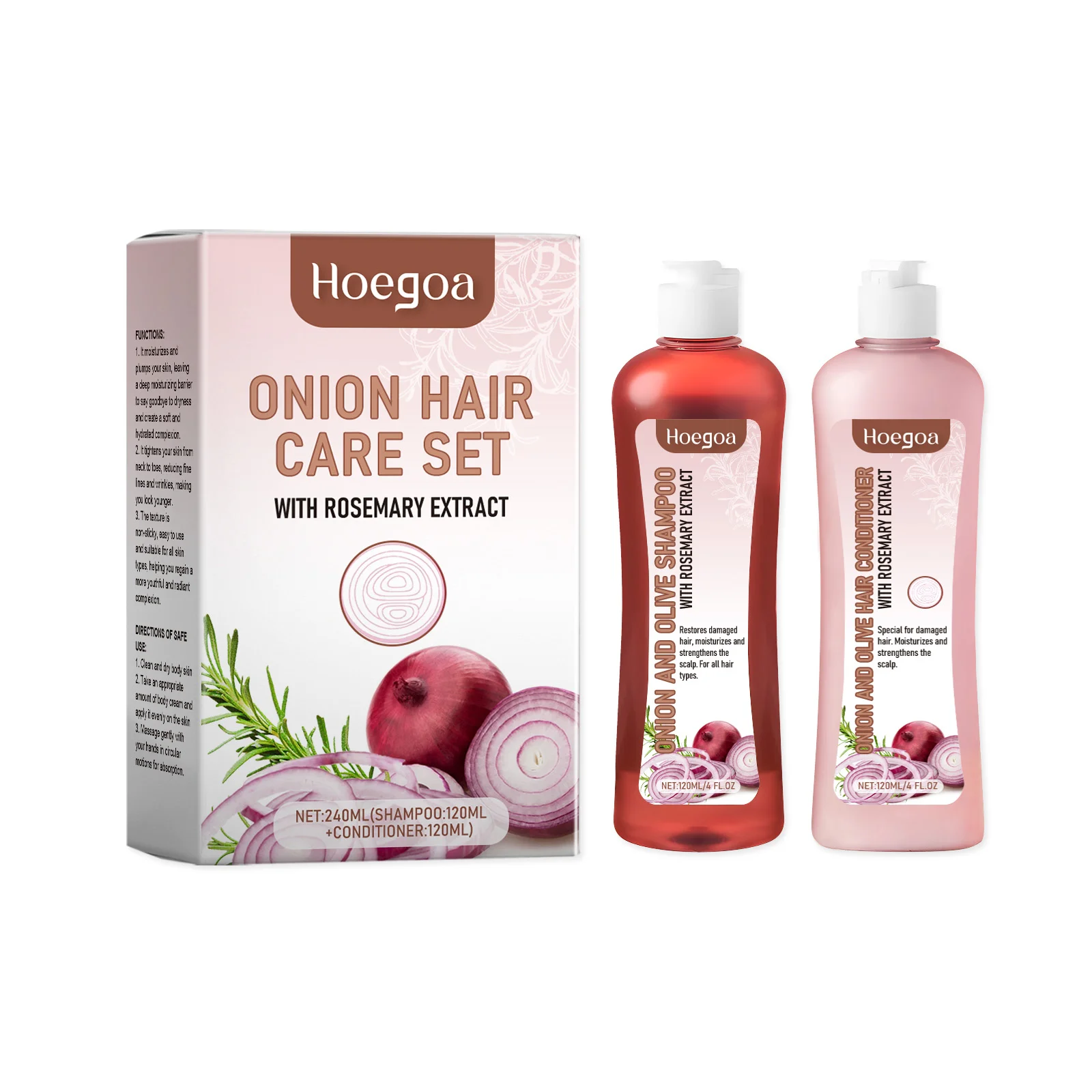 Hair Growth Shampoo Conditioner Set Repairing Strengthen Root Deep Nourish Anti Frizzy Dry Hair Oil Control Smoothing Hair Care - Image 10