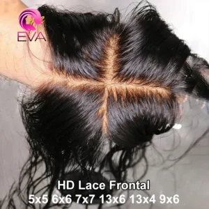 Human Hair HD Lace Frontal Closure 13×4 13×6 HD Frontal Only Invisible HD Lace 7×7 6×6 5×5 HD Lace Closure Deep Part For Women