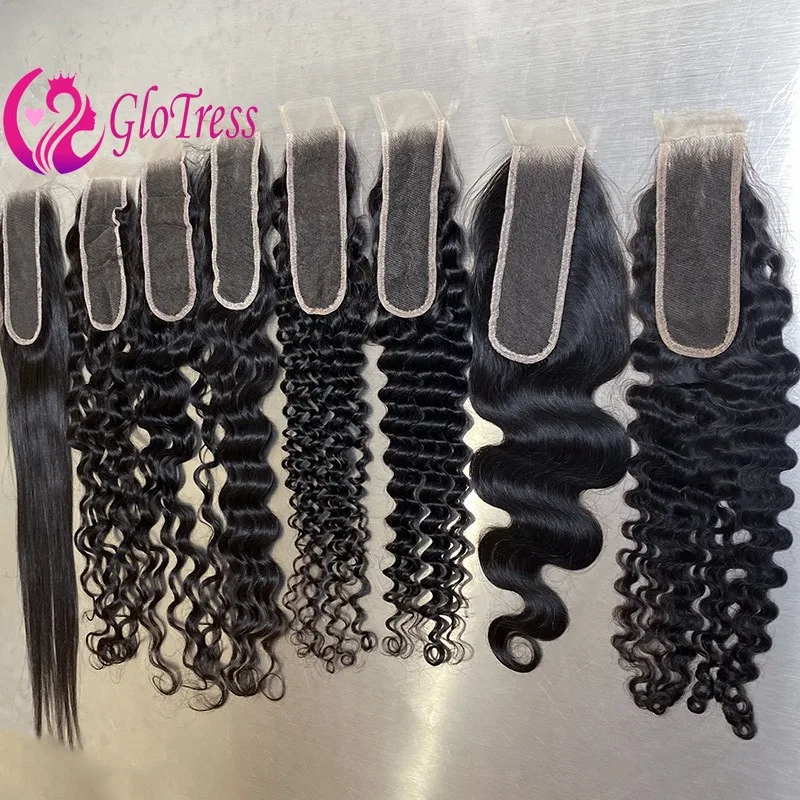 Hd Lace Closure 2x6 Lace Human Hair Closure for Women 20 Inch 100% Unprocessed Remy Pre Plucked with Baby Hair Natural Color - Image 4