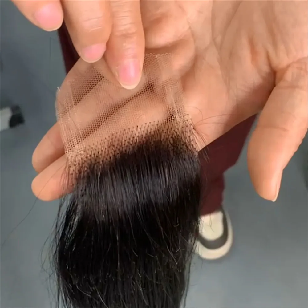 2x6 Lace Closure 100% Human Hair 10''-22'' HD Lace Closure Remy Hair Transparent Lace Hair Closure HairUGo - Image 2