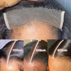 6×6 7×7 Lace Closure 100% Human Hair 10”-22” HD Lace Closure Remy Hair Transparent Lace Hair Closure HairUGo